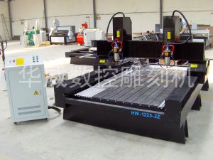 廊坊大城县双头立体多功能石材雕刻机HW-1325-2Z